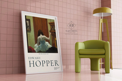 Edward Hopper - New York Interior | Famous Art (available handframed or unframed)