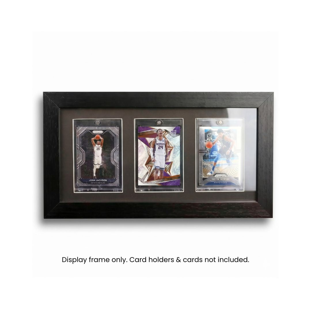 EVORETRO Wooden Display Frame for Magnetic Card Holders