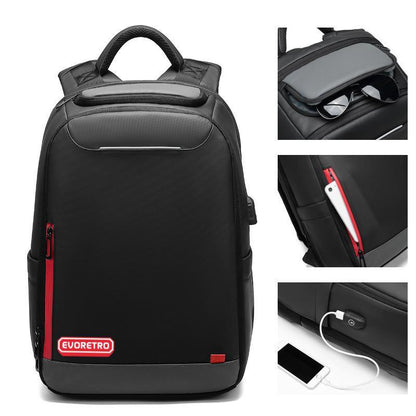 Ensemble sac à dos et étui de classement EVORETRO – Rangement de voyage sécurisé pour cartes classées et objets de collection