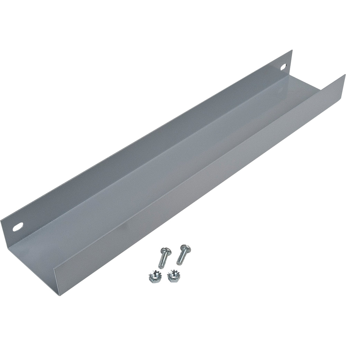 Meuble de rangement pour porte à étagère profonde - Étagère supplémentaire, 45,7 x 15,2 cm, capacité de 15,9 kg, acier, gris