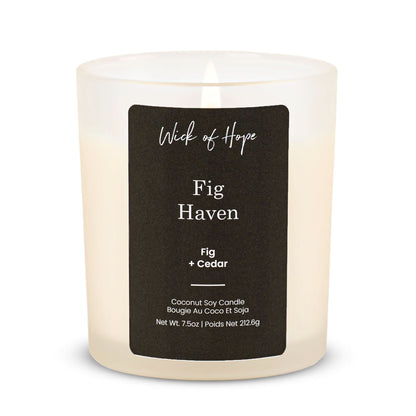 Bougie Fig Haven | Figue + Cèdre
