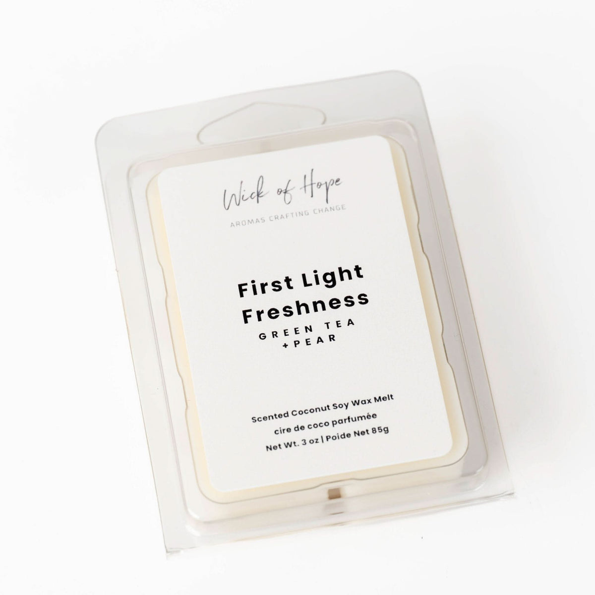 Galet de cire First Light Freshness | Thé vert + Poire