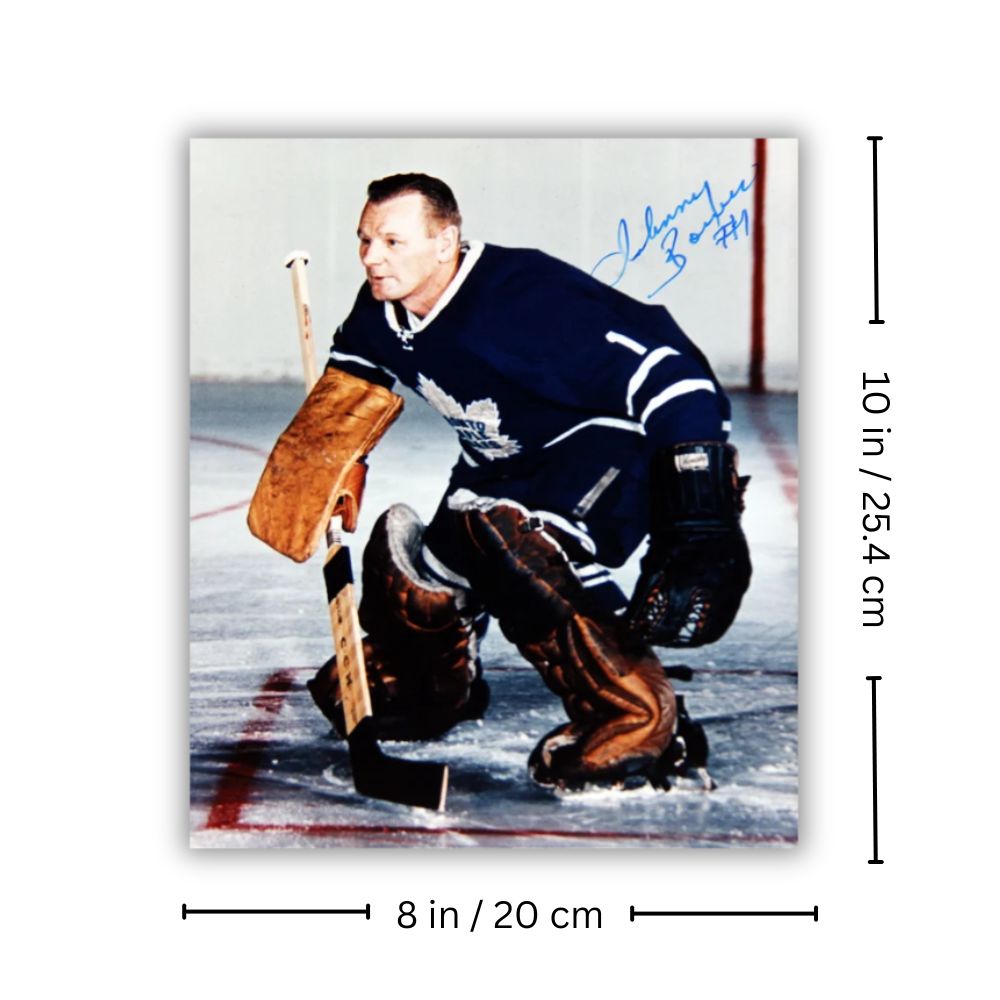Johnny Bower Autographed 8x10 Photograph