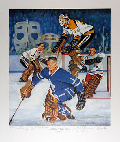 Original Six Legends Signed Lithograph /197