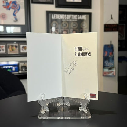 Heart of the Blackhawks Softcover Book Signed by Pierre