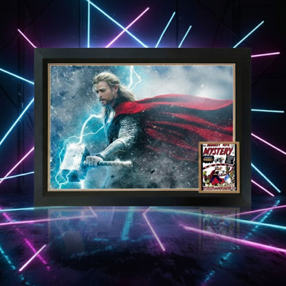 Stan Lee Autographed Thor First Appearance Framed Display