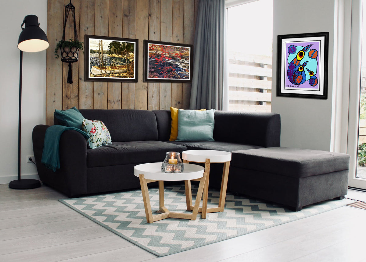 Lawren Harris Group of Seven “Winter Wonderland” Framed Print