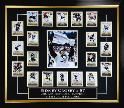 Sidney Crosby Rookie Card Collector's Set (39x29)