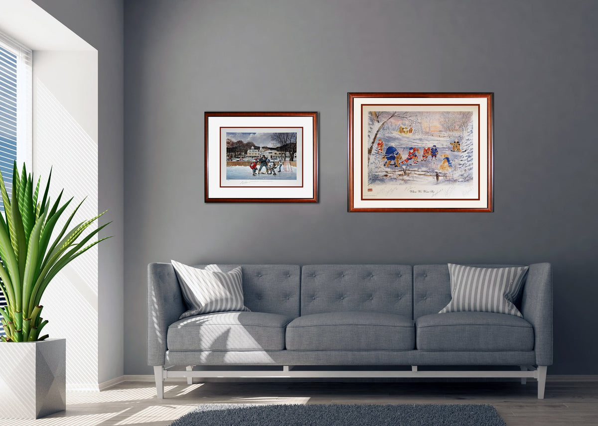 When We Were Six Signed Lithograph (16x14)