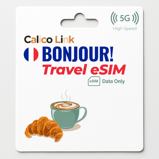 France eSIM – 5G/4G LTE Travel Data