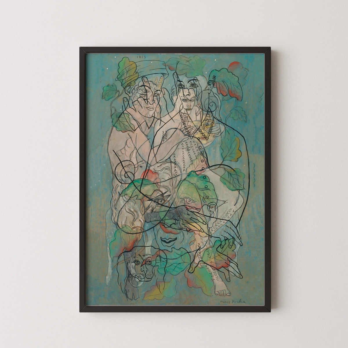 Francis Picabia - Iris (1929) | Modern Abstract Art (available handframed or unframed)