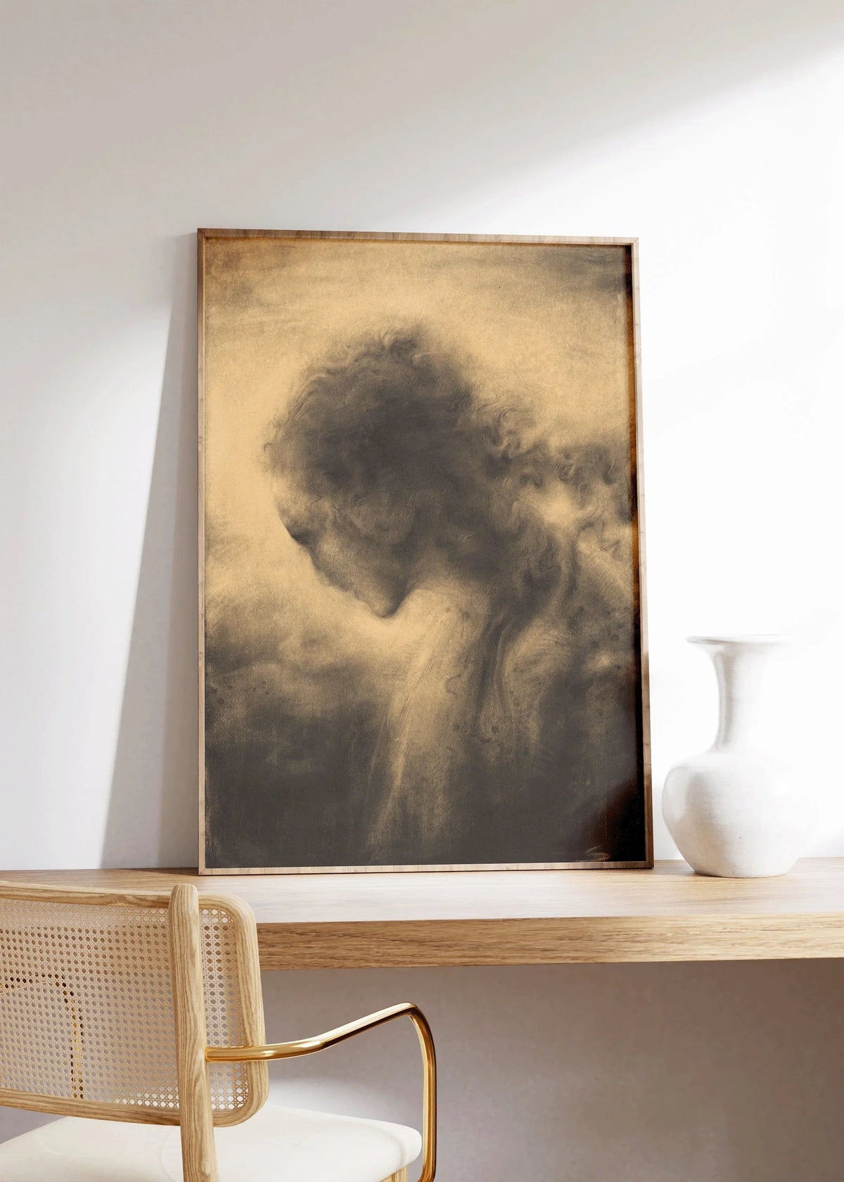 Franz Stamkart - Contemplatie | Famous Surreal Symbolist Art | Available framed or unframed