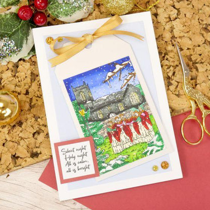 For The Love Of Stamps - Church Choir A6 Stamp Set