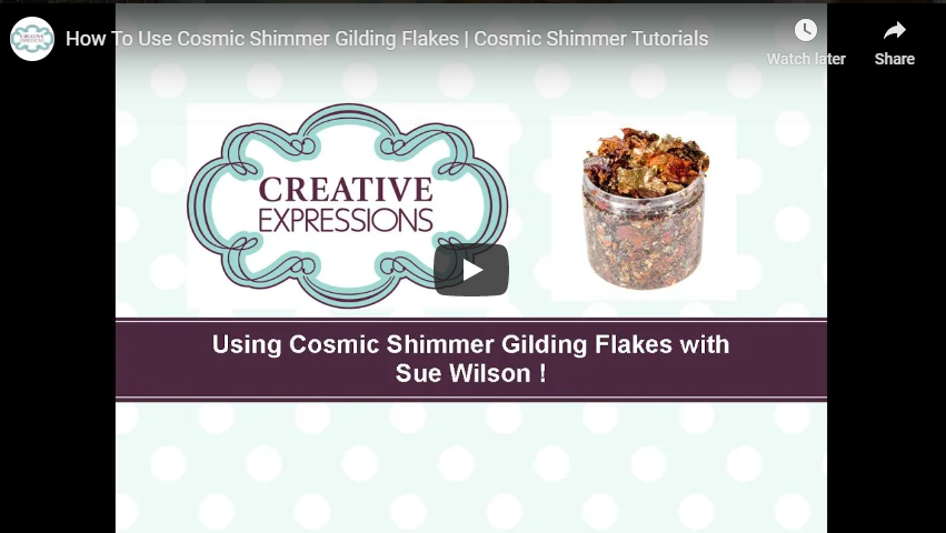 Kit de flocons à dorer Cosmic Shimmer