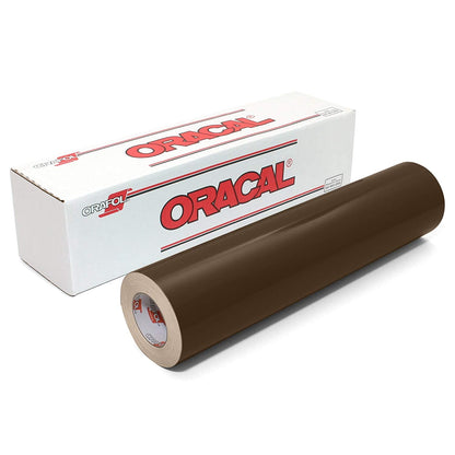 Oracal 651 Glossy Brown Vinyl #080 sheets and rolls