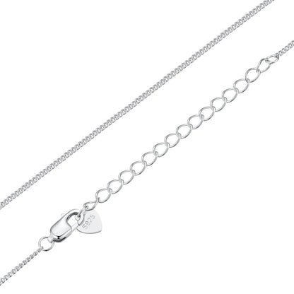 Timeless Elegance: 925 Sterling Silver Adjustable Necklace Chain For Women