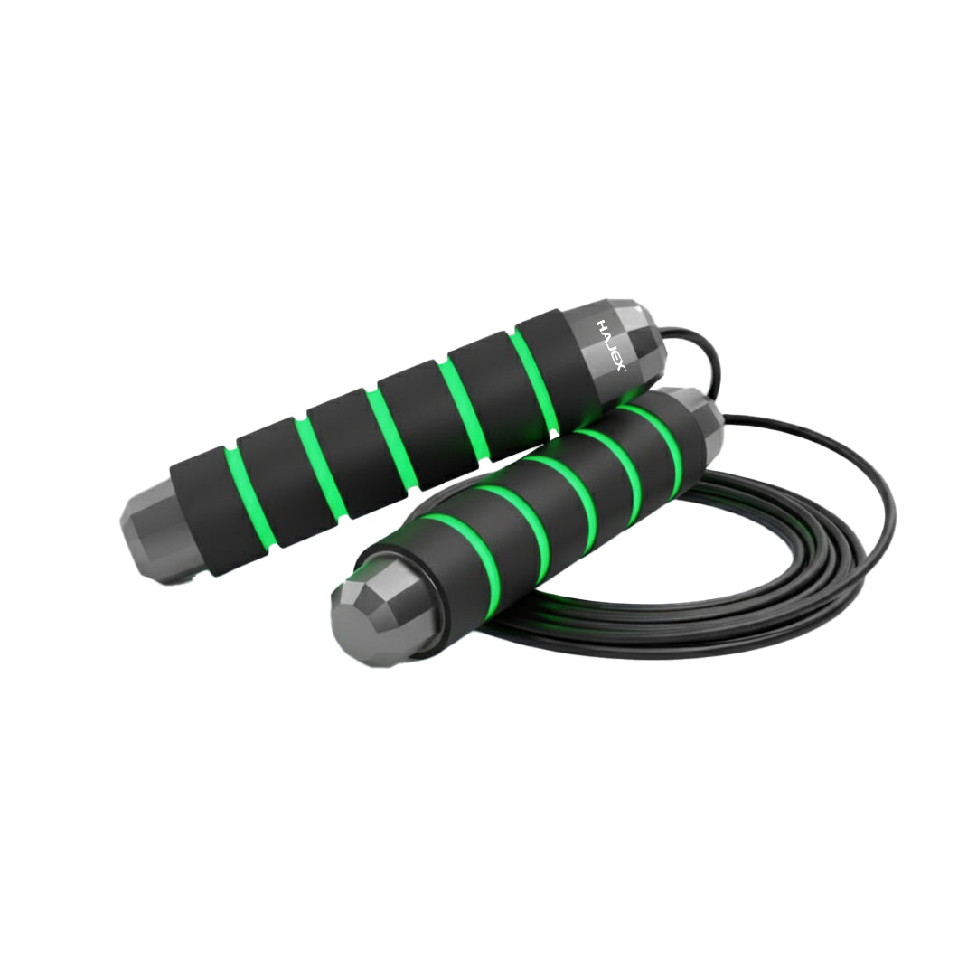 HAJEX Adjustable Jump Rope - PVC Coated Steel Wire