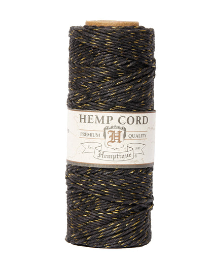 Hemptique #20 Bobines de corde de chanvre métallique 50 g