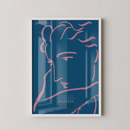 Henri Matisse Woman Profile Art Print: Giclee Fine Art