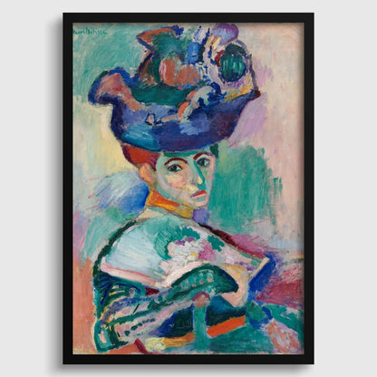 Henri Matisse - Woman with a Hat | Famous Art Madame Matisse (available handframed or unframed)