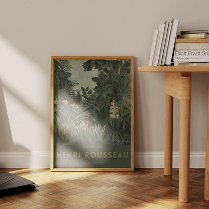 Henri Rousseau - The EQUATORIAL JUNGLE | Famous Art (available handframed or unframed)