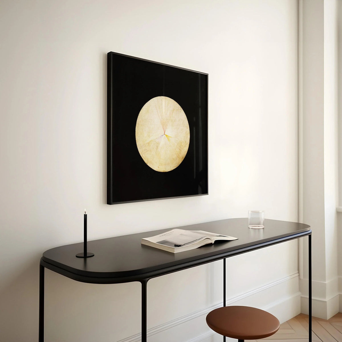 Hilma Af Klint STATEMENT TRIO Art| Abstract Vintage Art available framed 1x1