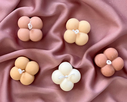 Ensemble de bougies bulle mini soja | Décoration d'intérieur non parfumée, faveurs de mariage