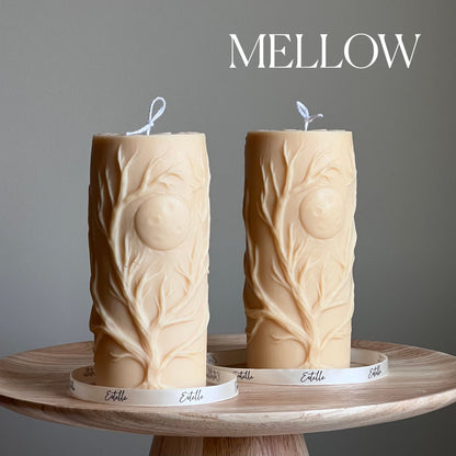 Sculptural Tree Candle | Soy Wax Pillar