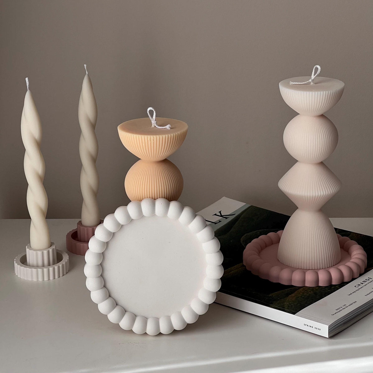 Plateau à Bibels Bulle : Bijoux Déco Scandi, Porte-Clés