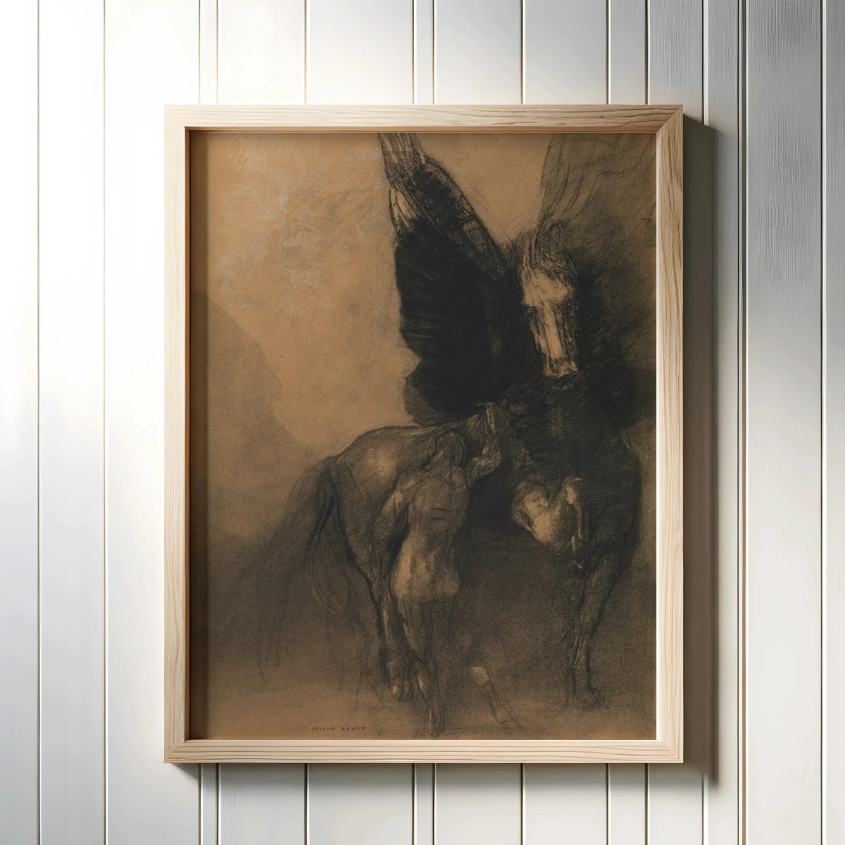 Dark Visions Wall Art: Mythical Spiritual Prints Set