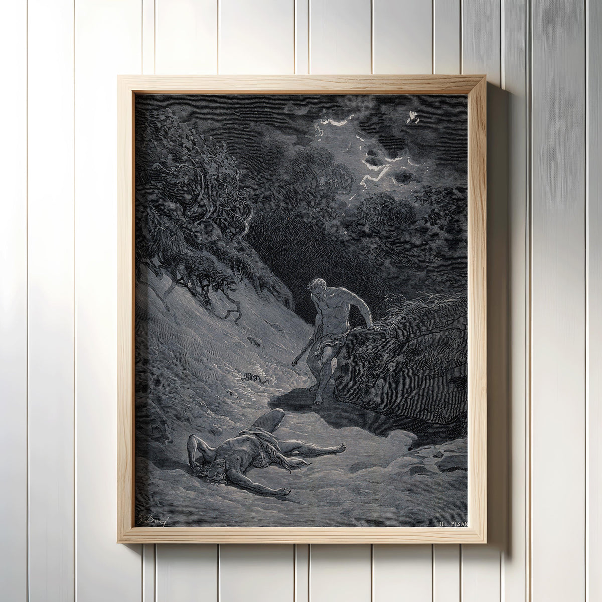 Dark Visions Wall Art: Mythical Spiritual Prints Set