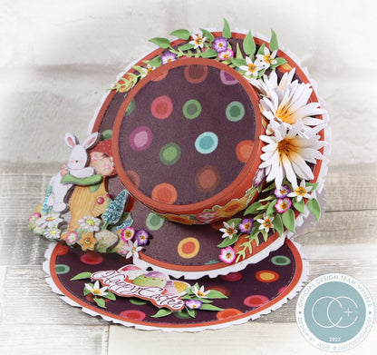 Craft Consortium Que le printemps commence - Bloc de papier 30x30 cm