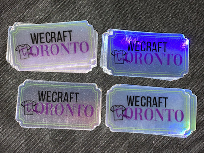 Custom Stickers & Labels | WeCraft Toronto
