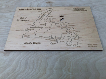 Newfoundland Map Puzzle