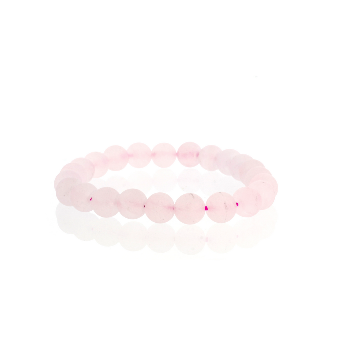 Rose Quartz Bead Bracelet