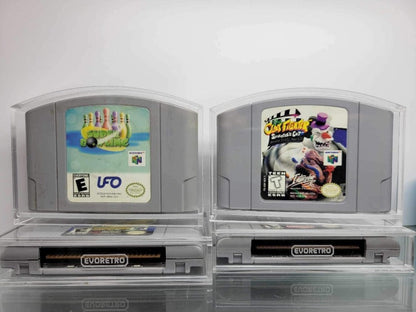 Acrylic Case for N64 Nintendo 64 Cartridge pack of 2