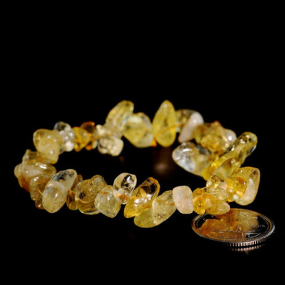 Citrine Chip Bracelet (Enhanced)