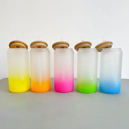 Custom Can Glass Cups - Personalized Libby Glassware