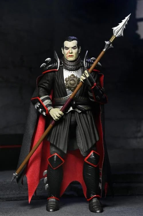 Universal Monsters x Tortues Ninja Mutantes - Figurine Articulée Ultimate Shredder en Dracula