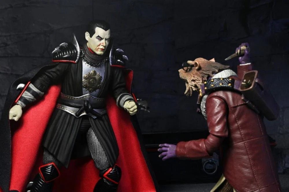 Universal Monsters x Tortues Ninja Mutantes - Figurine Articulée Ultimate Shredder en Dracula