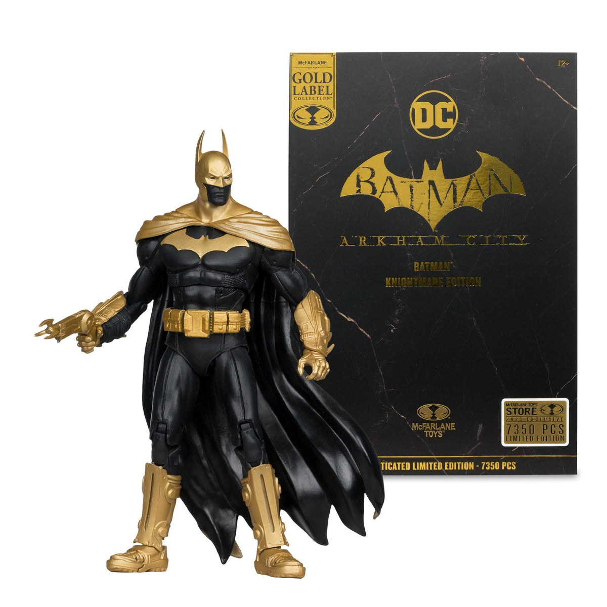DC Multiverse - Arkham City - Batman (édition Knightmare) - Exclusivité