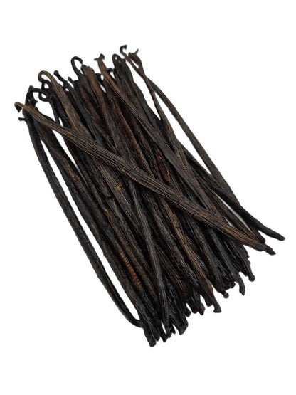 Indonesian Vanilla Beans (Sumatra) Planifolia Extract Grade-B<br>For Extract Making<br>By Pound