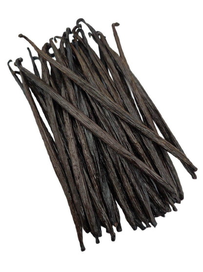 Indonesian Vanilla (Sumatra) Planifolia Gourmet Grade-A Beans<br>For Extract And Baking<BR>By Ounce
