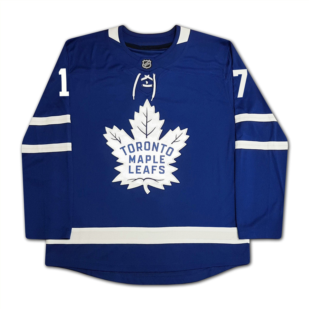 Wendel Clark Autographed Toronto Maple Leafs Blue Jersey