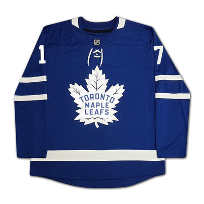 Wendel Clark Autographed Toronto Maple Leafs Blue Jersey
