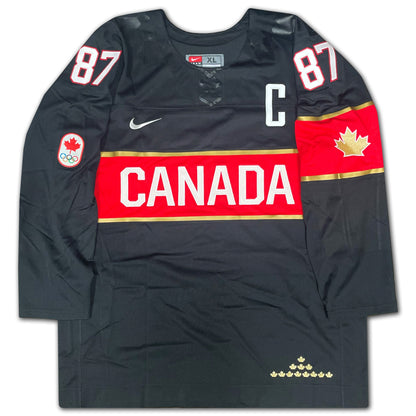 Sidney Crosby Signed 2014 Team Canada Black Jersey