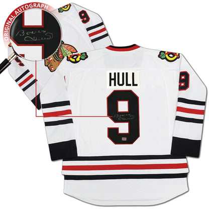 Bobby Hull Autographed Chicago Blackhawks White Jersey