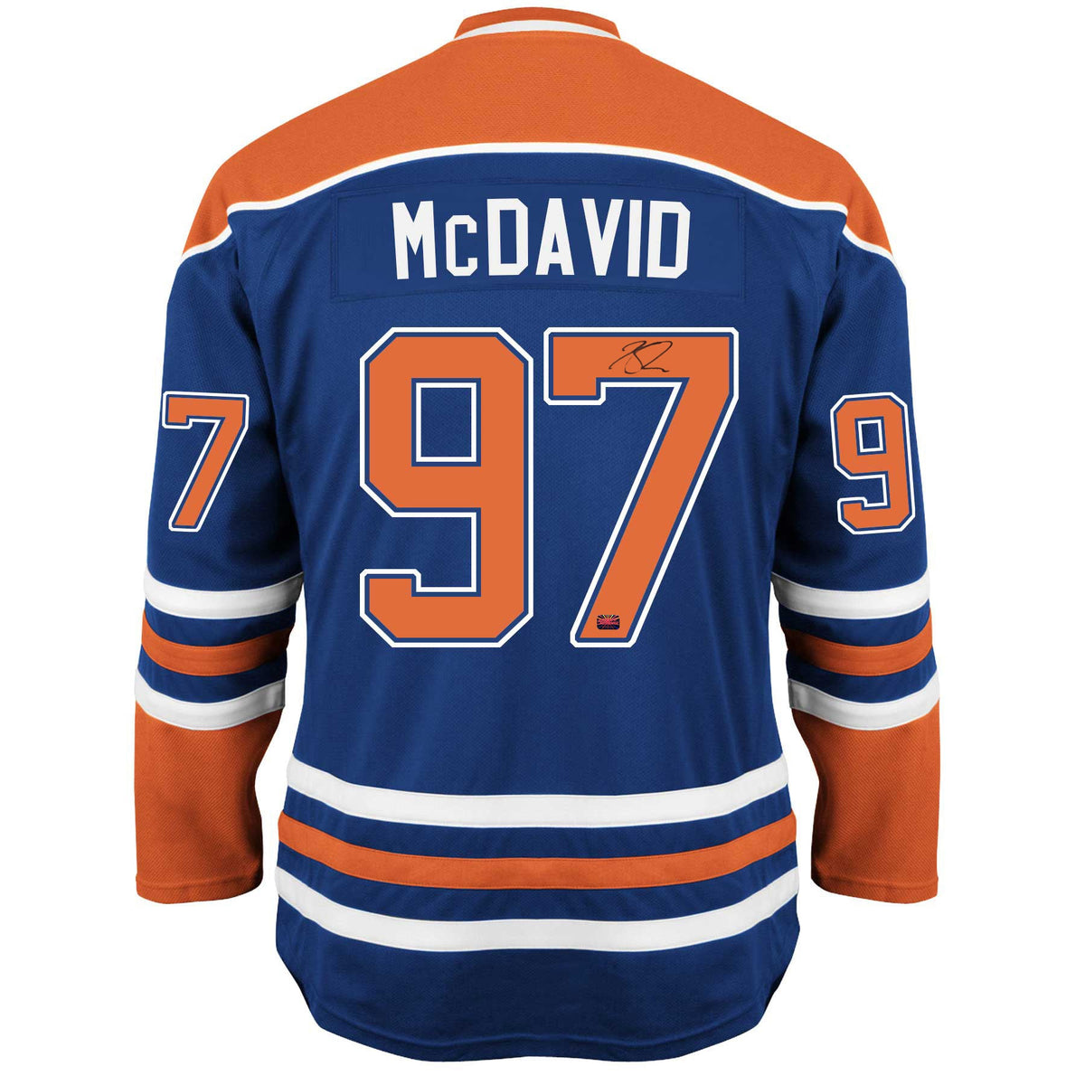 Connor McDavid Autographed Edmonton Oilers Blue Jersey
