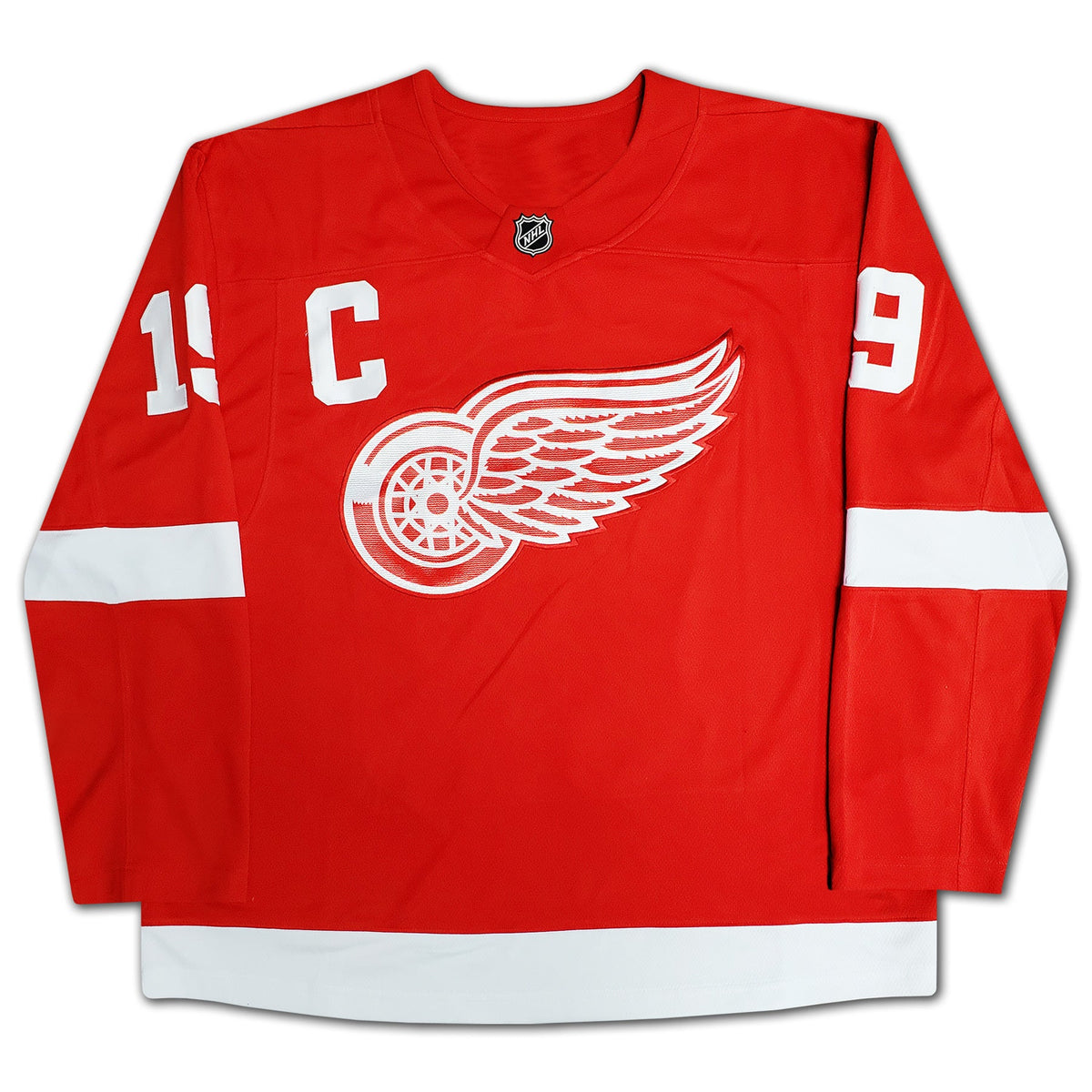 Steve Yzerman Autographed Detroit Red Wings Red Jersey