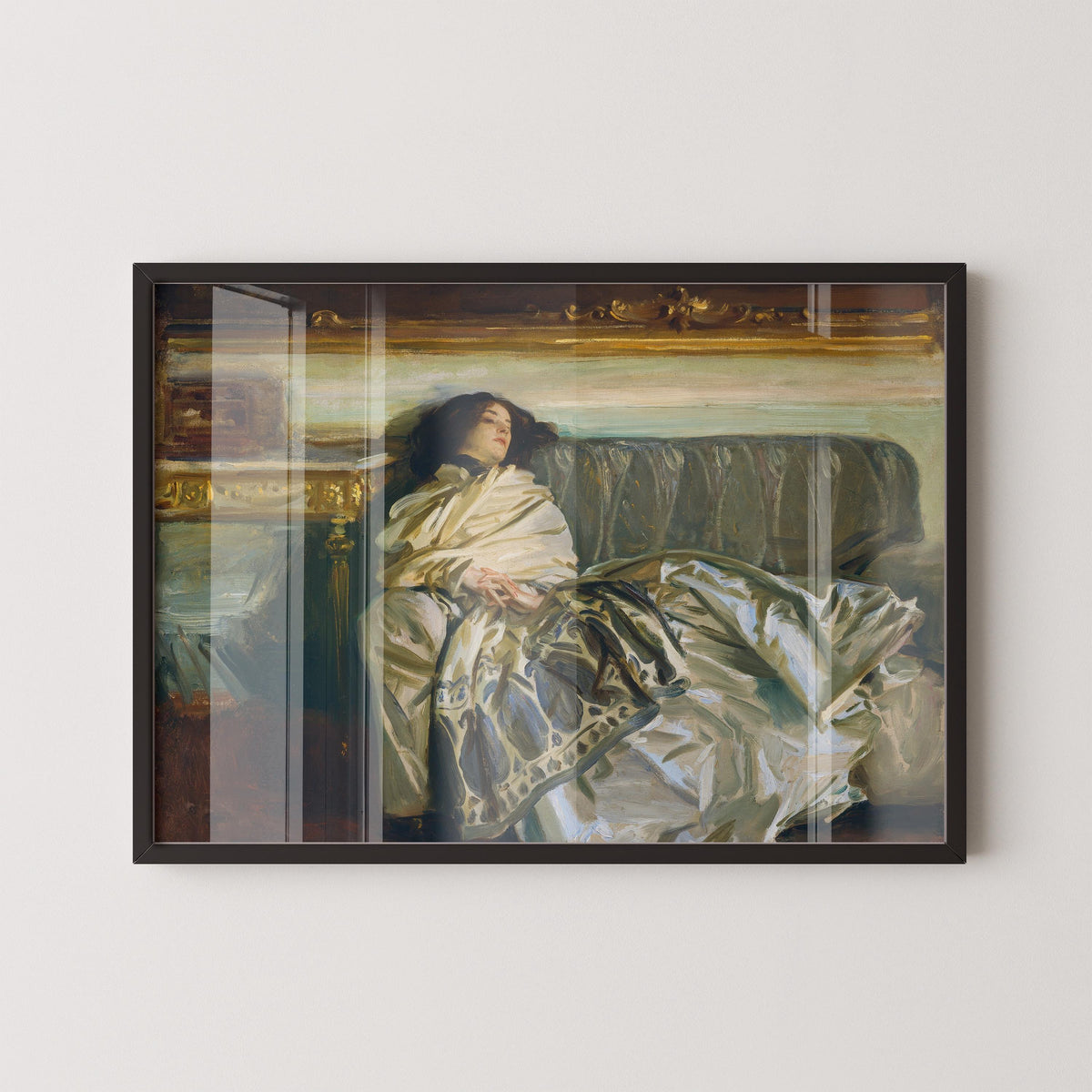 John Singer Sargent - NONCHALOIR | Famous Art (available handframed or unframed)